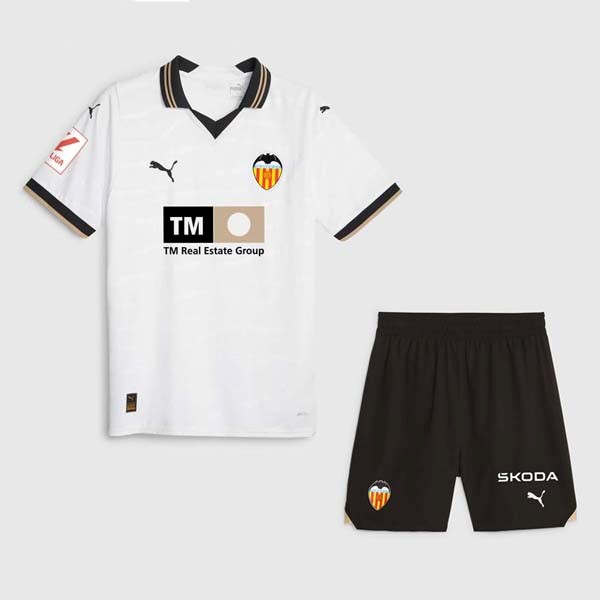 Camiseta Valencia 1st Niño 2023-2024
